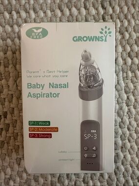 GROWNSY Baby Nasal Aspirator in Mint Green